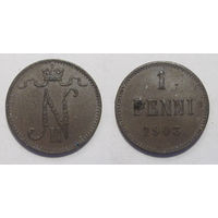1 пенни 1903