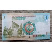 Werty71 Иордания 1 динар 2002 UNC банкнота