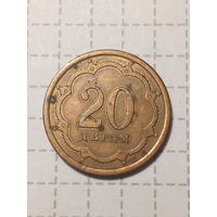 20 дирам Таджикистан 2001 год