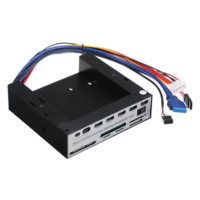 USB хаб и картридер в слот 5,25 дюйма для ПК