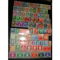 Норвегия х 84 разных марок