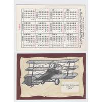 Календарь Аэроплан 1916г. 1985 год (24)