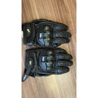 Мото перчатки из натуральной кожи XL