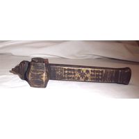 Чернильница Пенал Дивит Каламарь Каламдан Каламадан Османская Империя Бронза 19-й век