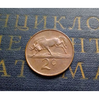 2 цента 1983 ЮАР #01 XF
