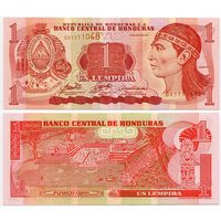 Гондурас. 1 лемпира (образца 2006 года, P84e, UNC)