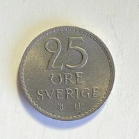 Швеция 25 эре 1967