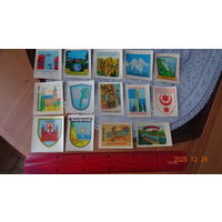 Переводки 70 годов ГДР 14 шт