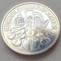 1 OZ Серебро. Австрия 2010г.