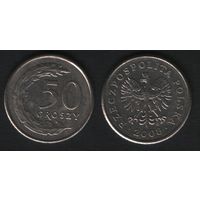Польша y281 50 грош 2008 год (mw) (_alb2