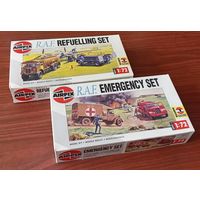2 сборных модели: Спец. автомобили аэродрома R.A.F. (Британии) ; AirFix  1/72