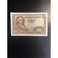 Испания 100 песет 1948 года. Состояние VF+