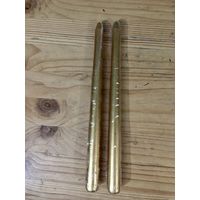 Столовые Свечи (Золотые) 2шт.