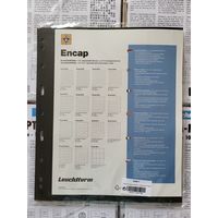 Leuchtturm ENCAP листы промежуточные! Целая пачка 5 шт! Германия, Лёйхтурм, Leuchtturm! ВОЗМОЖЕН ОБМЕН!