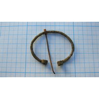 Фибула. Бронза, литье.