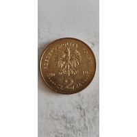 Польша 2 злотых 2010
