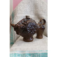 Керамическая емкость для вина или конька "ЗУБР"