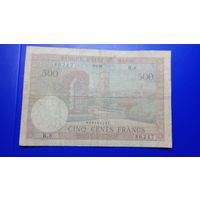 Марокко 500 франков 1950