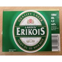 Этикетка пива Ericois Финляндия М451