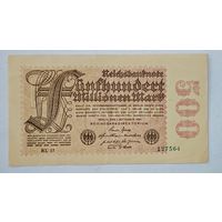 1923 год Германия 500 000 000 марок
