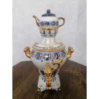 Фарфоровый самоварчик Олимпиада