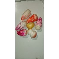 Игрушки ёлочные пенопласт