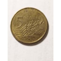 Польша 5 грош 2011