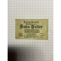 Нотгельд 10 пфеннигов 1921 год. -2712