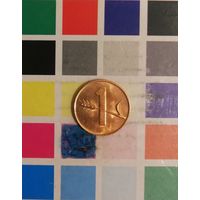 Швейцария 1 рапен 1970 B. Патина,