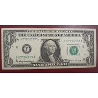 1 доллар США 1969 года, F (ATLANTA). Торг