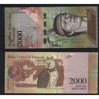 Венесуэла P-96 2000 (2.000) боливаров 2018 год модификация 2016-08-18 года P-96a.2 (префикс B, C, D) (D06234727) ТОРГ/ВАША ЦЕНА