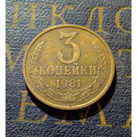 3 копейки 1981 СССР #44
