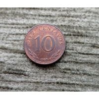 Werty71 Боливия 10 сентаво 1969