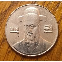 Южная Корея, 100 вон 2002
