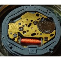 Часовой механизм Miyota 6m02 с двойным календарем.Рабочий.