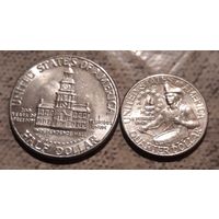 50 + 25 центов 1976 D США 200 лет независимости