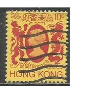 Гонконг. Королева Елизавета II. Герб. 1982г. Mi#288.