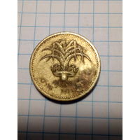 1 фунт Великобритания 1985 год.