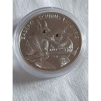 20 руб. 2009 г Беларусь, белки, серебро