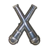 ПНР. Петличный знак (корпусовка) артиллерии