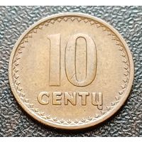 Литва 10 центов, 1991    ( 1-1-7 )