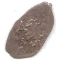 Деньга ~1485-1505 Иван III Васильевич (Великий) Строчник Господарь чеканка в Твери _состояние ХF