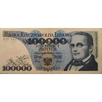 Польша 100000 Злотых BM - 1990 ХF 643