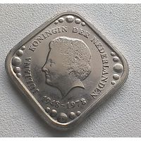 Нидерланды 5 центов, 1978 30 лет правления Королевы Юлианы  4-4-49