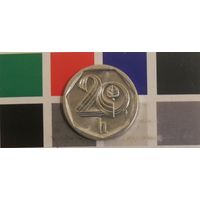 Чехия 20 геллеров 1998