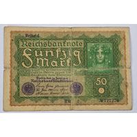 1919 год Германия 50 марок