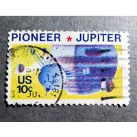 Марка США 1975 год Космос