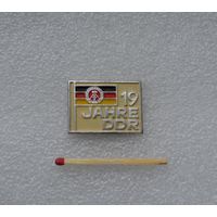 DDR. 19 лет основания ГДР.