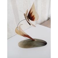 Статуэтка БАБОЧКА из рога СССР