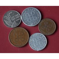 Финляндия 5 монет